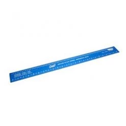 Excel Deluxe Scale Model Ruler, Aluminum