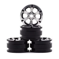 Orlandoo Hunter Aluminum 6 Spoke Wheel Set (Silver) (4)