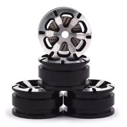 Orlandoo Hunter Aluminum 6 Spoke Wheel Set w/Brake Rotor (Silver) (4)