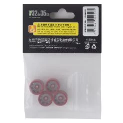 Orlandoo Hunter Aluminum Porous 9 Hole Wheel w/Brake Rotor (Red) (4) -Orlandoo Hunter Sales 2022 olhga4011 2