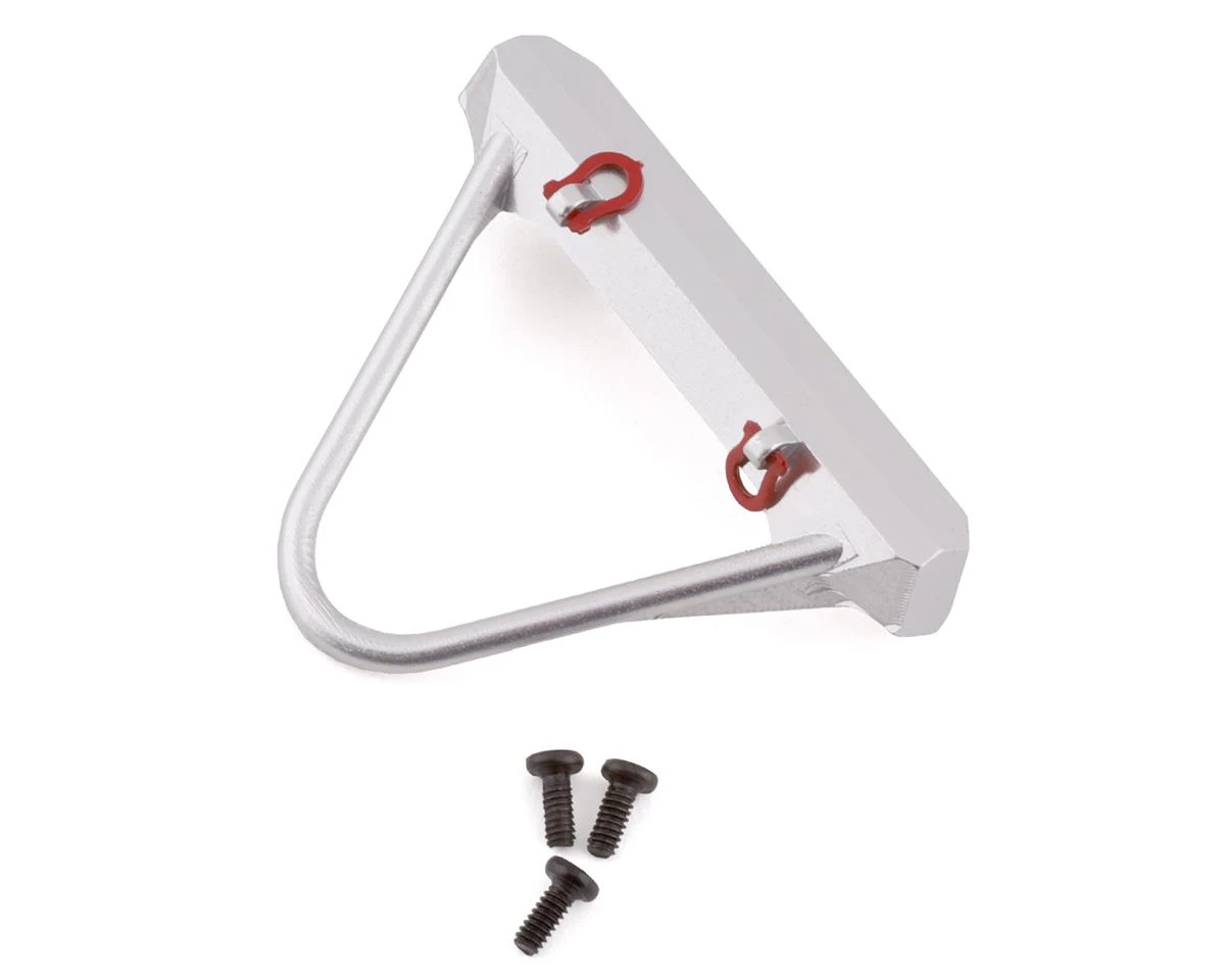 Orlandoo Hunter OH35A01 Metal Stinger Front Bumper w/D-Rings (Silver) 3 Orlandoo Hunter OH35A01 Metal Stinger Front Bumper w/D-Rings (Silver)