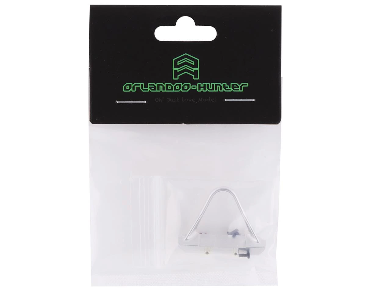 Orlandoo Hunter OH35A01 Metal Stinger Front Bumper w/D-Rings (Silver) 4 Orlandoo Hunter OH35A01 Metal Stinger Front Bumper w/D-Rings (Silver) - Image 2