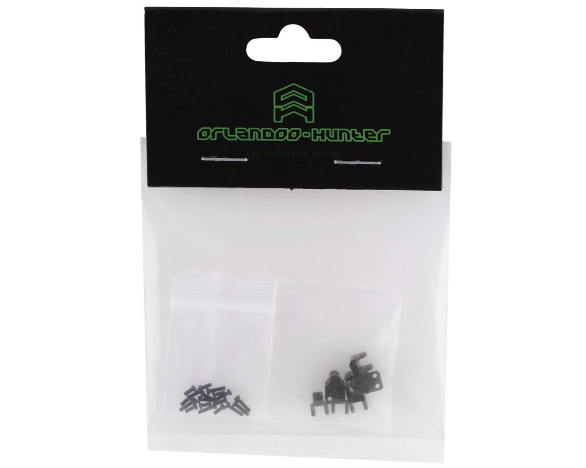 Orlandoo Hunter 32M01 Metal Front Suspension Lifting Lug Set (Black) 4 Orlandoo Hunter 32M01 Metal Front Suspension Lifting Lug Set (Black) - Image 2